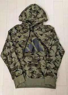 アディダス adidas パーカー迷彩 メンズSサイズ