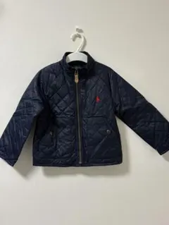 【美品】ポロ ラルフローレンキルティングジャケット ネイビー 3T