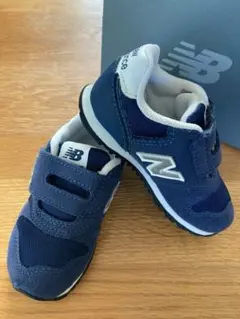 新品】New Balance 574 スニーカー ネイビー ワイド 18cm - メルカリ