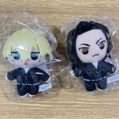 東京リベンジャーズ 松野千冬 場地圭介 原画展 ぬいぐるみマスコット