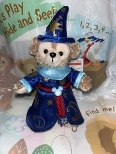 【ぬいぐるみバッジ】ディズニー 20周年 ダッフィー 復刻版 ビーマジカル