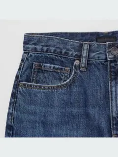 UNIQLO ペグトップハイライズジーンズ 25 テーパード カイハラデニム