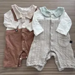 Cottoli ロンパース 2枚セット 70cm