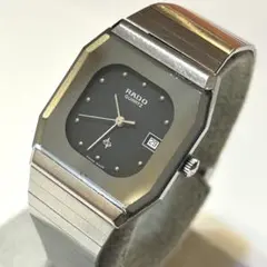 RADO ラドー 711.2011.4 メンズ クォーツ 腕時計 稼働 訳あり