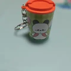 パンダデザイン コインケース キーホルダー付き