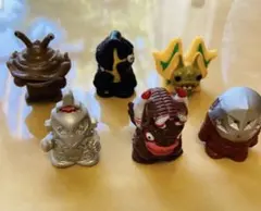 ウルトラ怪獣ミニソフビ/指人形6体❗️カネゴン他人気怪獣・美品・セットで特価！