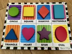 Melissa & Doug チャンキー・パズル シェイプス