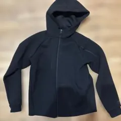 TIGORA フルジップ フード付きジャケット 160 ブラック