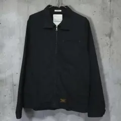 WTAPS ダブルタップス 星刺繍 トリプルステッチ ワークジャケット ブラックのサムネイル