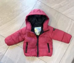 BRANSHES ダウン 赤色 90cm