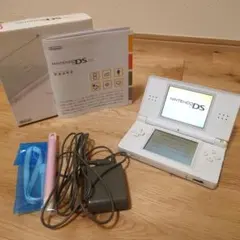 美品 箱付 任天堂 Nintendo DS Lite 本体 ホワイト