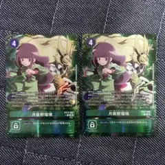 デジモンカード 月夜野瑠璃 4枚セット EX12-068 デジカ - メルカリ