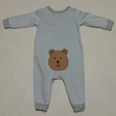 GAP ベビー ロンパース 70 長袖 くま プリント 6〜12ヶ月