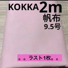 【特価】最終出品SALE★ラスト1枚★帆布★ピンク★9.5号★