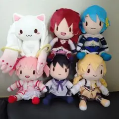 魔法少女まどかマギカ ふわぷちぬいぐるみ 全種セット