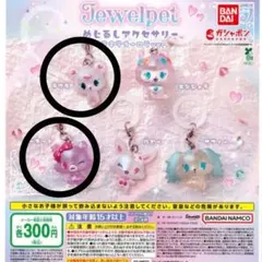 めじるしアクセサリー ジュエルペット ガチャガチャ ラブラ ガーネット セット