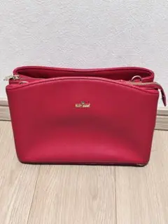 MARY QUANT 赤　ショルダーバッグ（ストラップなし）