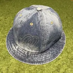 【美品】【レア】Malbon Golf★WASHEDデニムベルバケットハット★