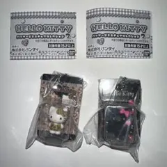 ハローキティ パッケージミニチュアコレクション2 ヒョウ柄 小悪魔