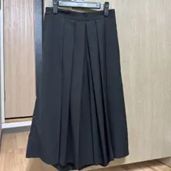 chocolat ブラック プリーツスカート