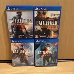 PS4 バトルフィールド　ゲーム4本セット