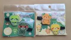 みきゃん&こみきゃん　ダークみきゃん&こダークみきゃん　前髪クリップ