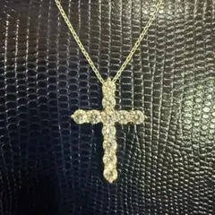 ラクリス LuclissJewelryネックレス 十字架シルバー スワロフスキー 