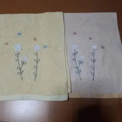 未使用　SAZABY フェイスタオル２枚