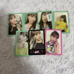 TWICE ミナ Fancy トレカ 7枚セット