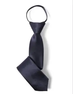 ネクタイ 子供用 ワンタッチ　ネイビー
