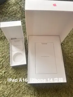 Apple iPad iPhone 空箱 純正ボックス 外箱のみ 付属品なし