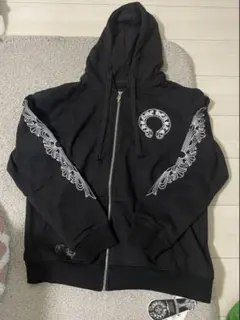CHROME HEARTS ジップパーカー ブラックのサムネイル
