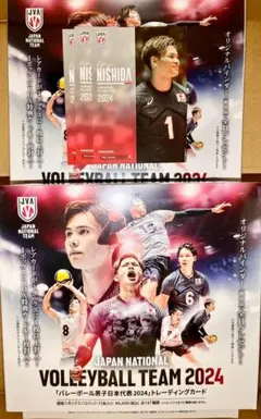 バレーボール男子日本代表2024 トレーディングカード 3BOXセット 特典付