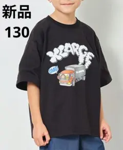 新品　XLARGE KIDSエクストララージ　ロゴ&トラックプリント半袖Tシャツ