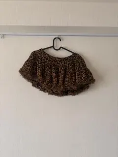 レオパード柄 フレアスカート