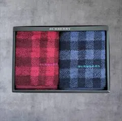 BURBERRY チェック柄 フェイスタオル 2枚セット