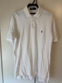 Polo Ralph Lauren ホワイト ポロシャツ　（XL）