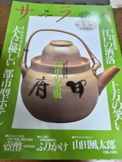 サライ 5/4号·1995 雑誌 汽車茶瓶 他