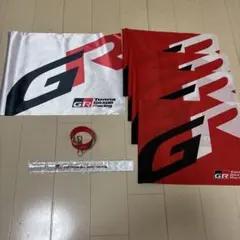 TOYOTA GAZOO Racing フラッグ シリコンバンド 等　7点セット