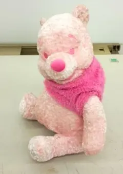 ピンク　くまのプーさん　ぬいぐるみ　希少　大　特大