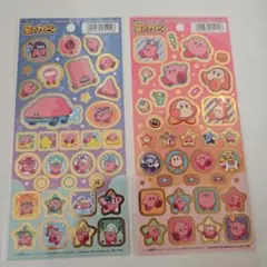 a*様 カービィ ホログラムシール 2シートセット