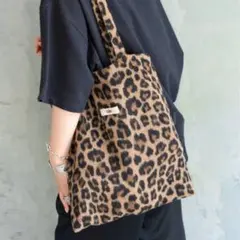 Spick ＆ Span 別注 Uhr トートバッグ レオパード ヒョウ柄