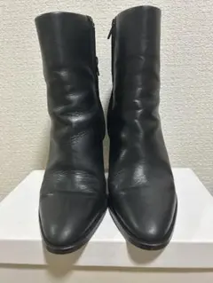 Zara. ハイヒールプラットフォームアンクルブーツ