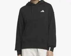 adidas パーカー　ブラック　Lサイズ