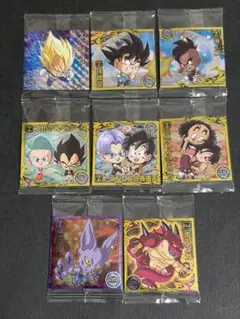 ドラゴンボール ウエハース シール 8枚セット