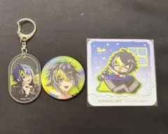 にじさんじ　伊波ライ　缶バッジ　にじネイルアクリルキーホルダー　スイパラ特典