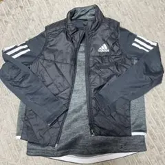 【値下げ】2,700円→2,000円adidasダウンベストロンTセット