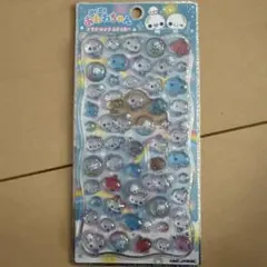 『正規品』ぷくぷくあわわちゃん　プチドロップステッカー　シール