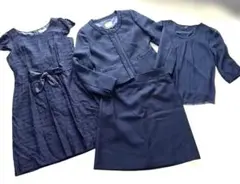 卒園式・入学式に◎ 13AR フォーマル4点セット ネイビー