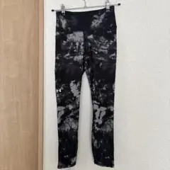 Under Armour タイダイタイツ ブラック/グレー